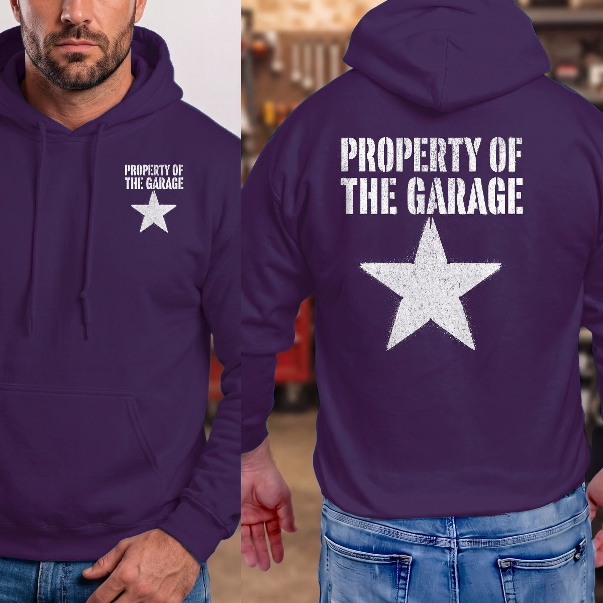 Purple | Front & Back