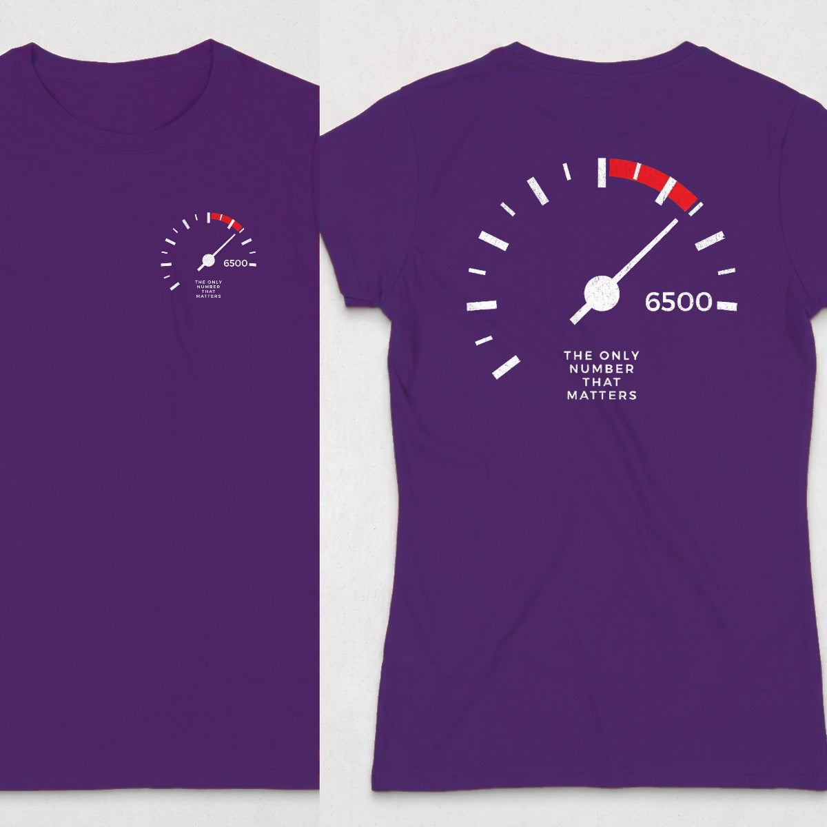 Purple | Left Chest + Back