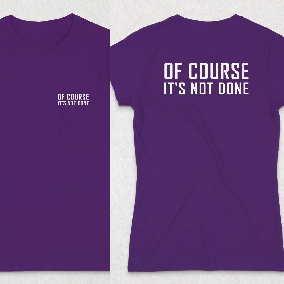 Purple | Front & Back