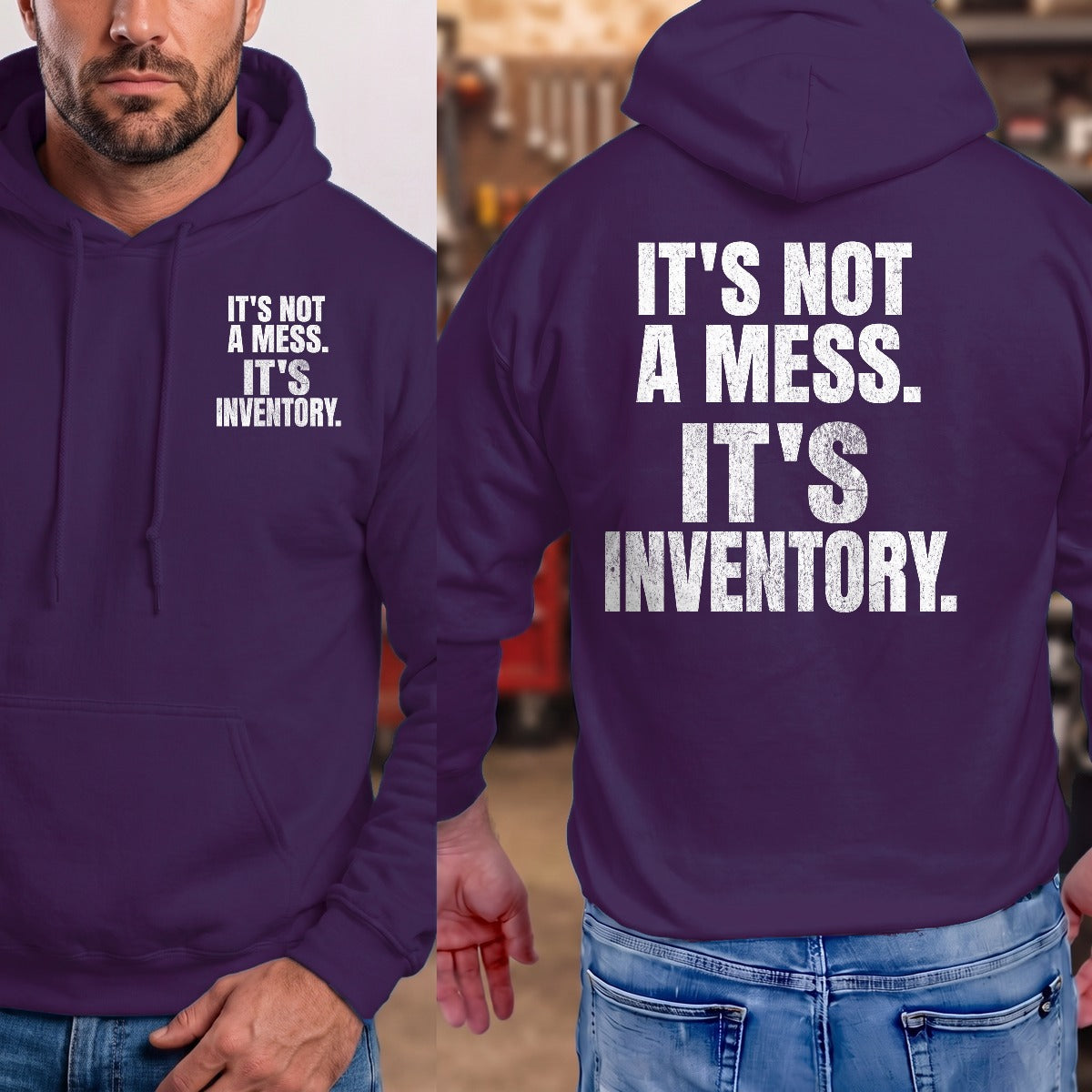 Purple | Front & Back