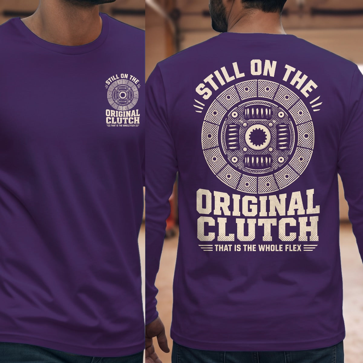 Purple | Front & Back