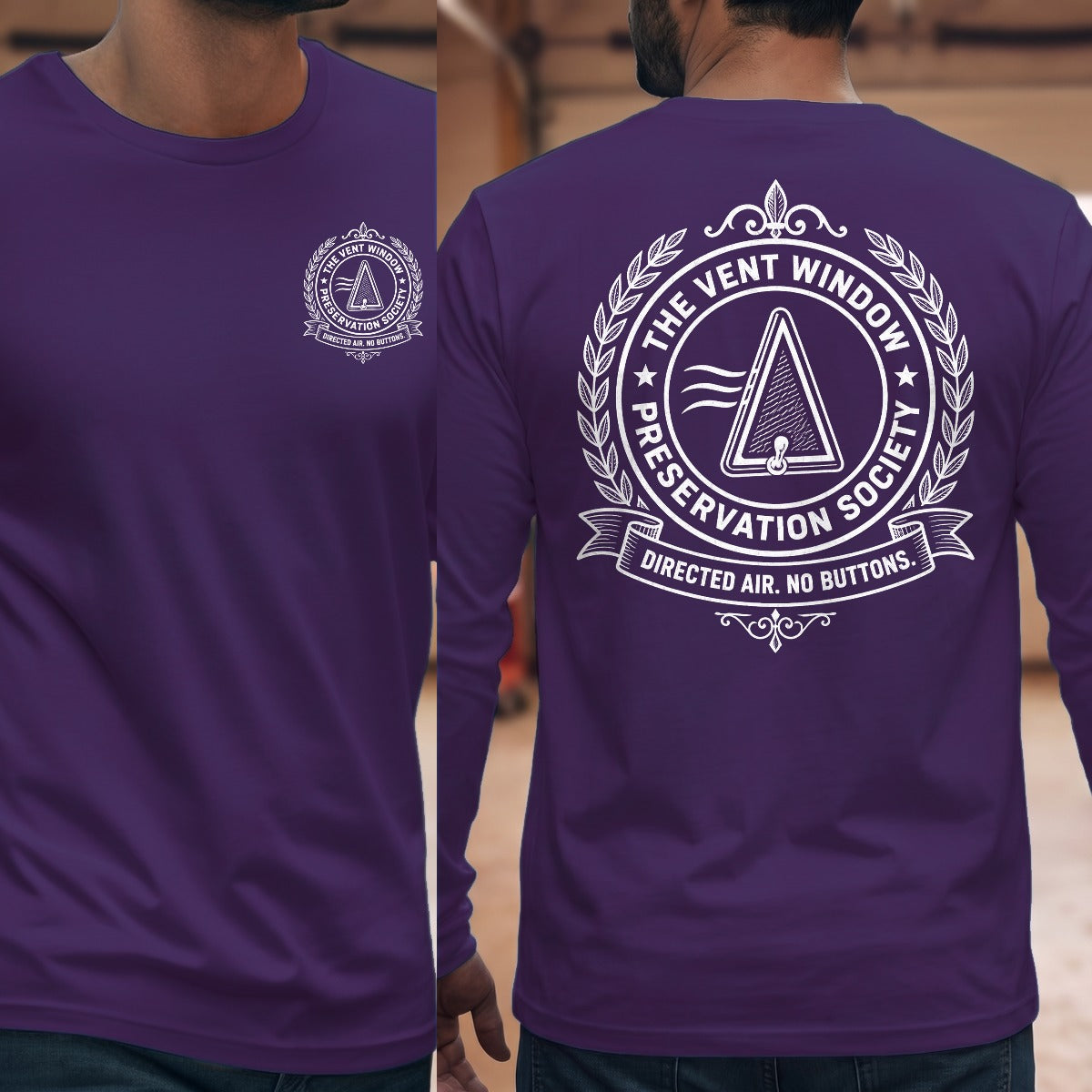 Purple | Front & Back