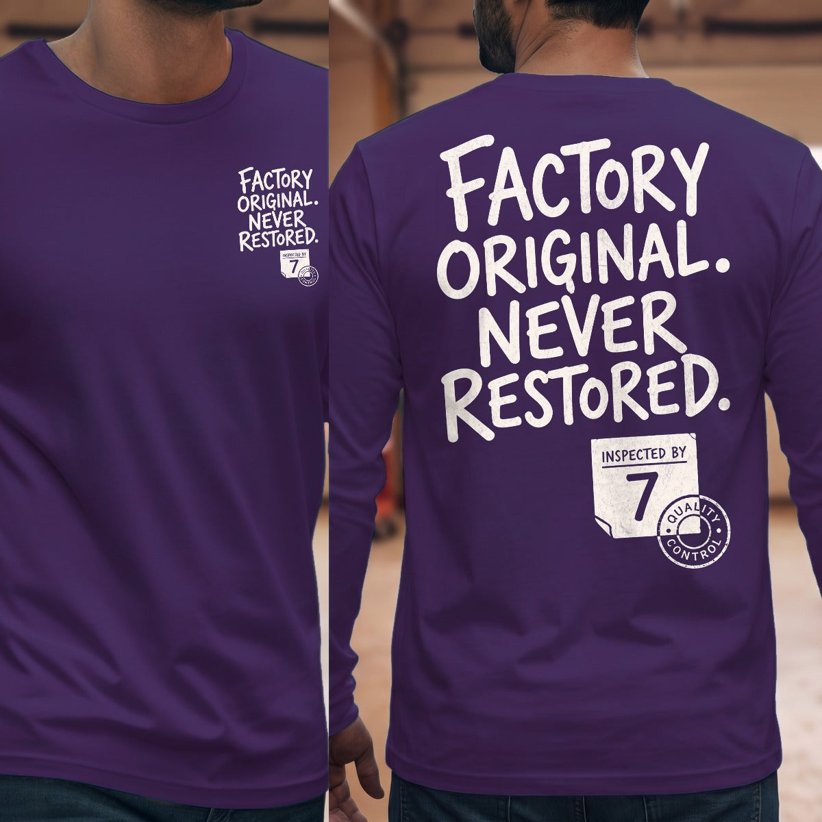 Purple | Front & Back