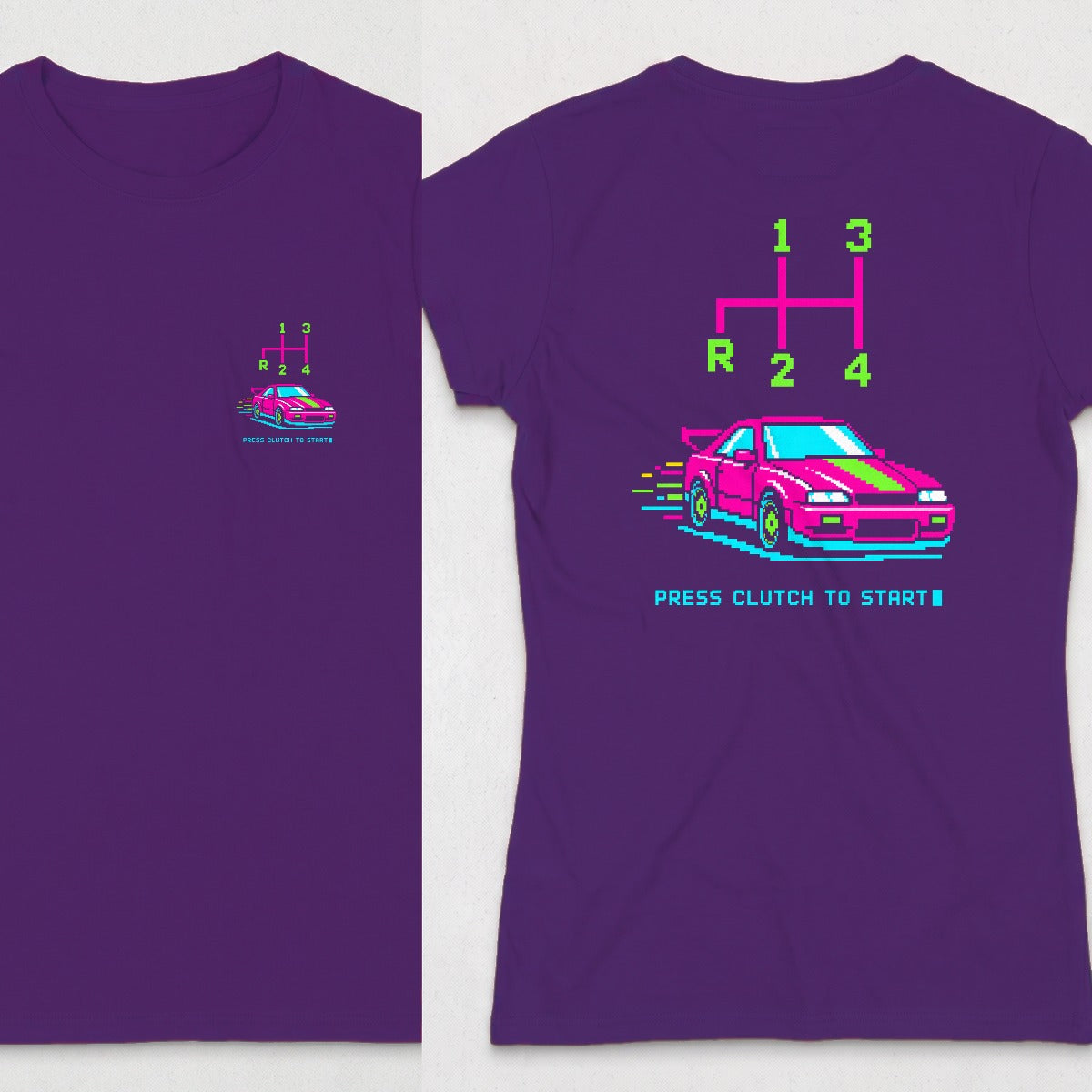 Purple | Front & Back