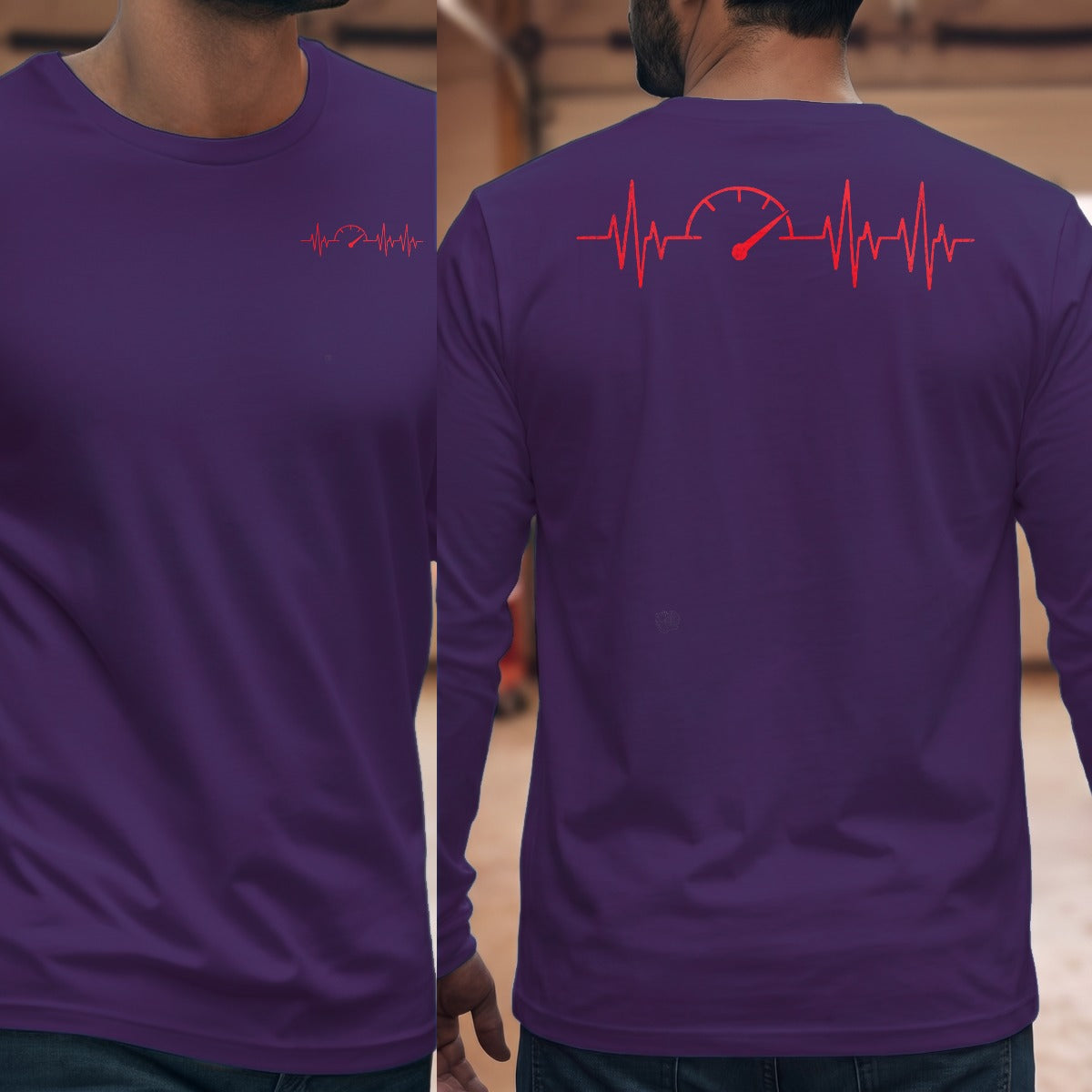 Purple | Front & Back