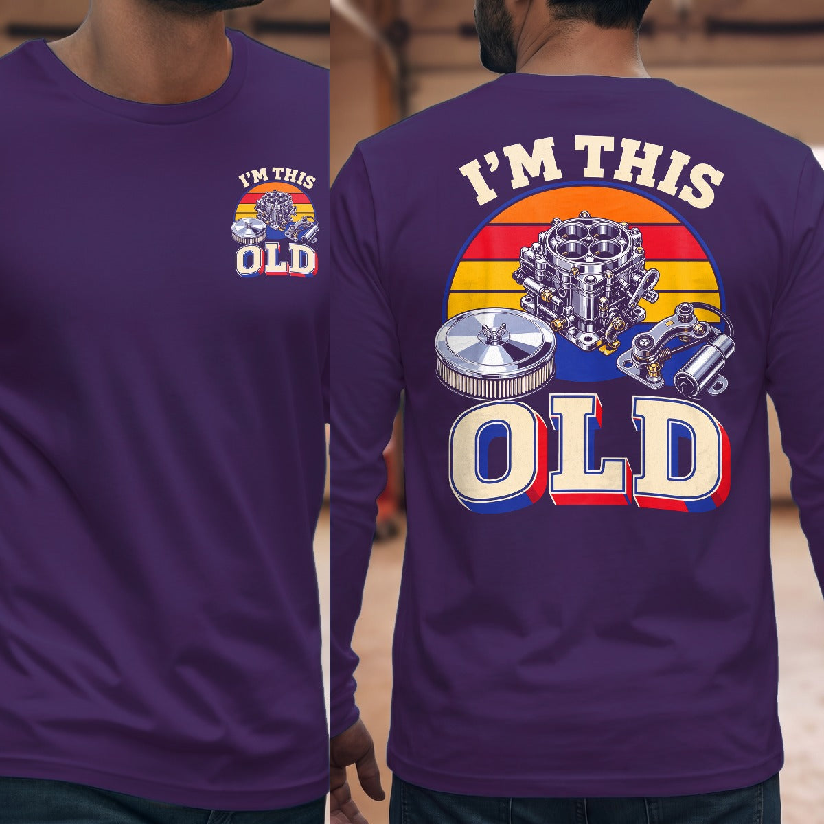Purple | Front & Back