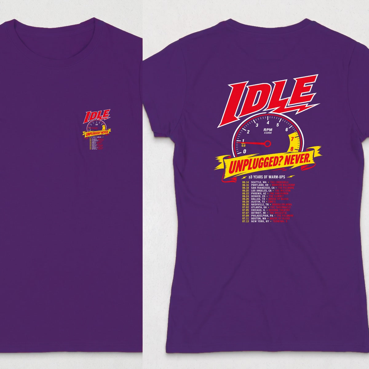 Purple | Front & Back
