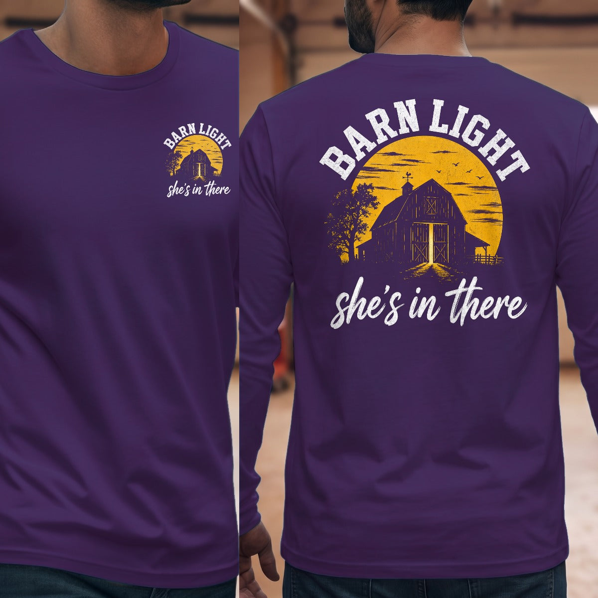 Purple | Front & Back