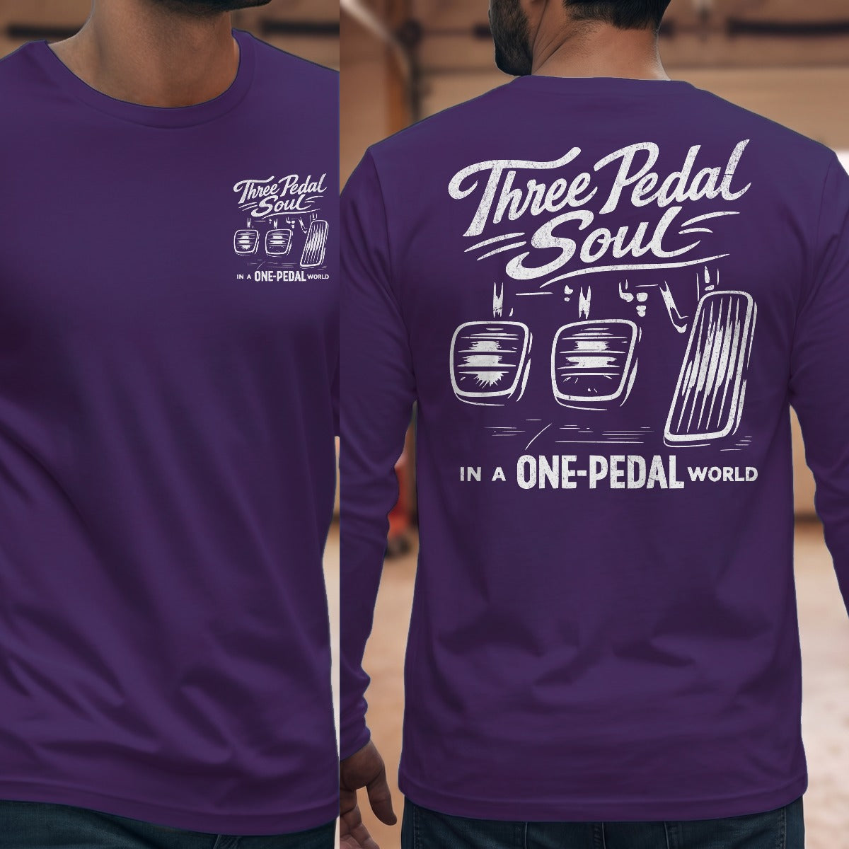 Purple | Front & Back