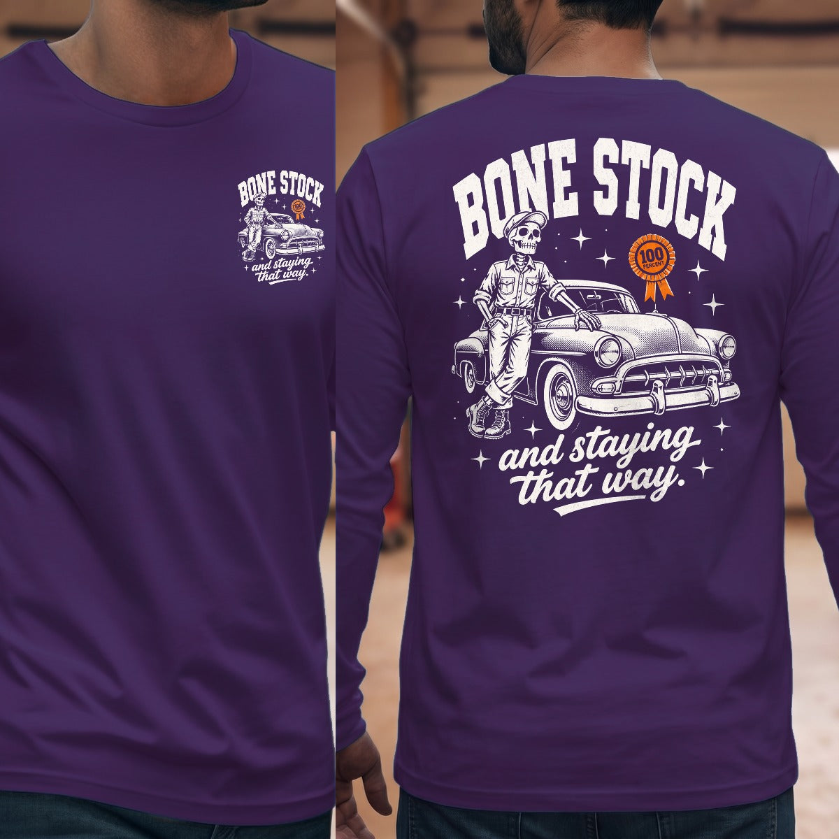 Purple | Front & Back
