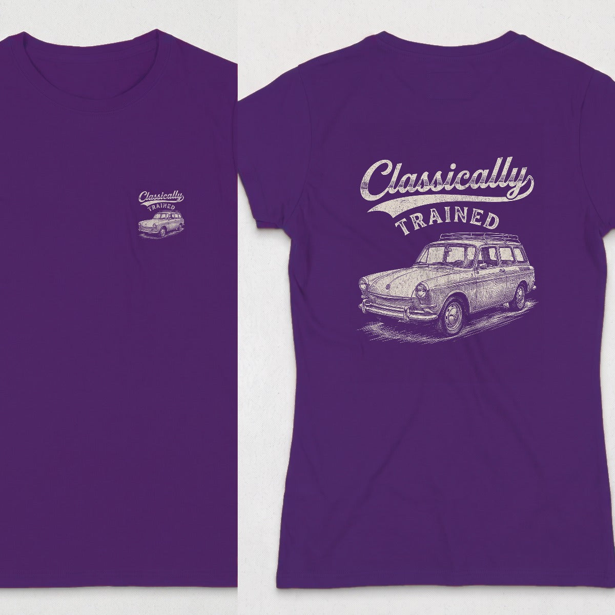 Purple | Front & Back