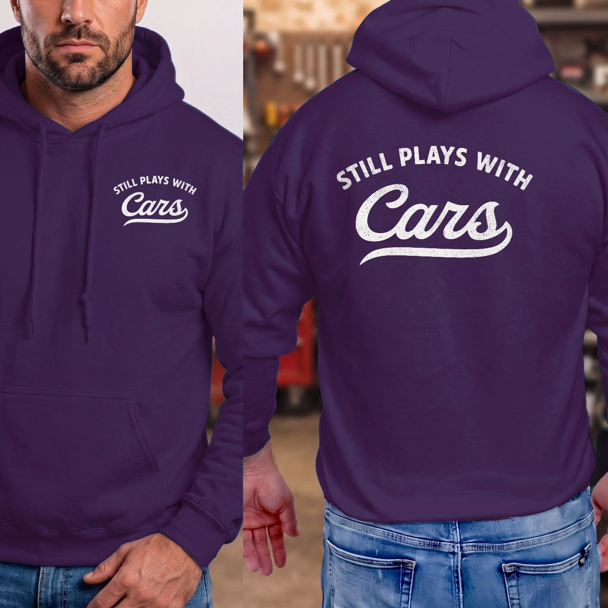Purple | Front & Back