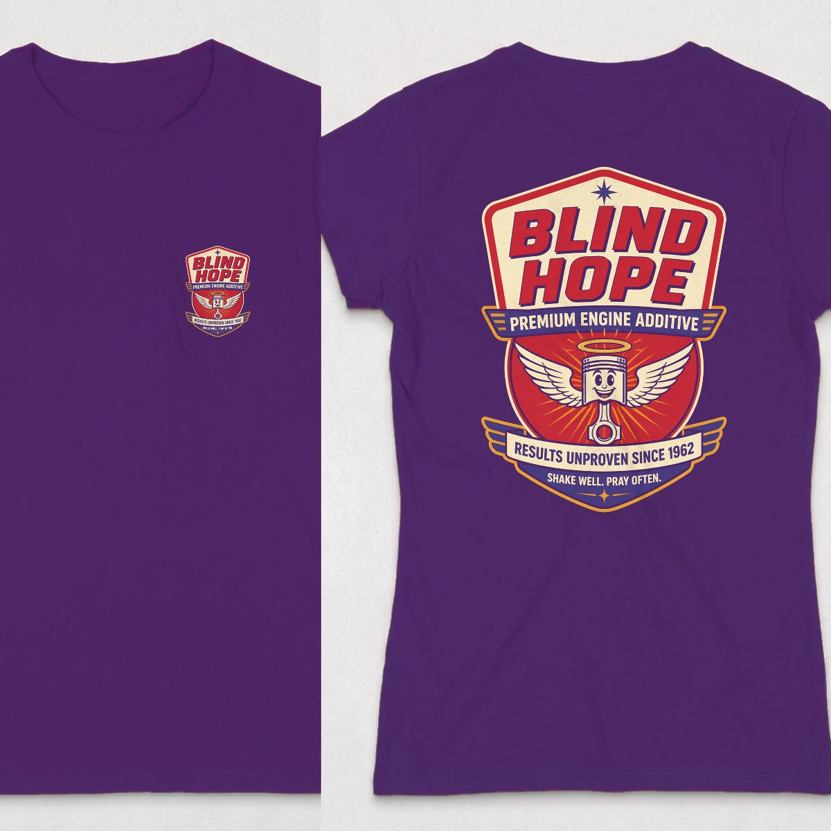 Purple | Front & Back
