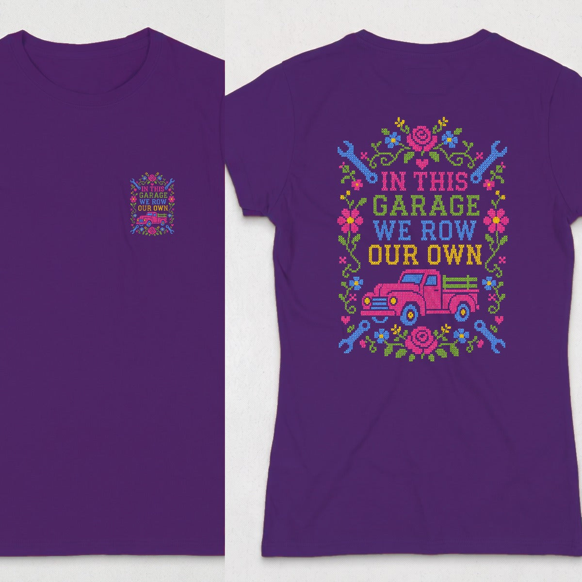 Purple | Front & Back