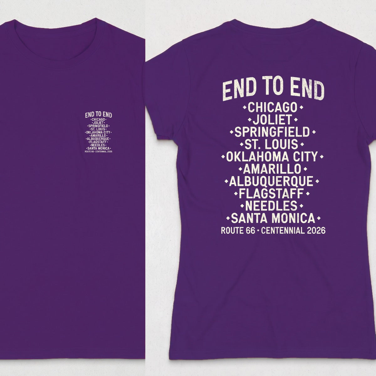 Purple | Front & Back