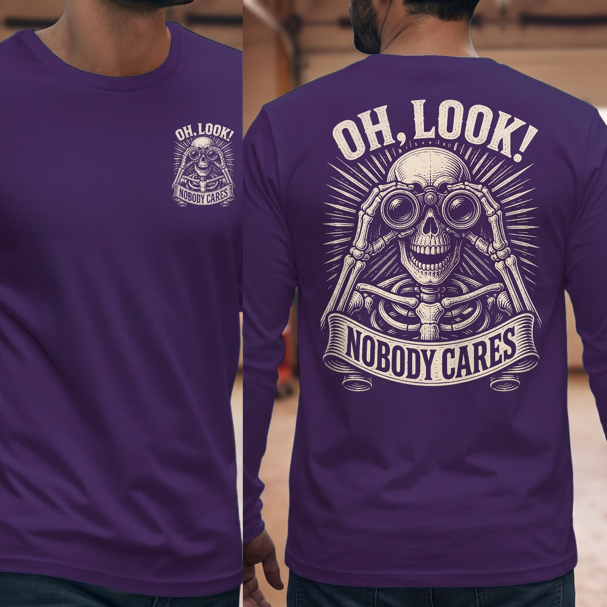 Purple | Front & Back
