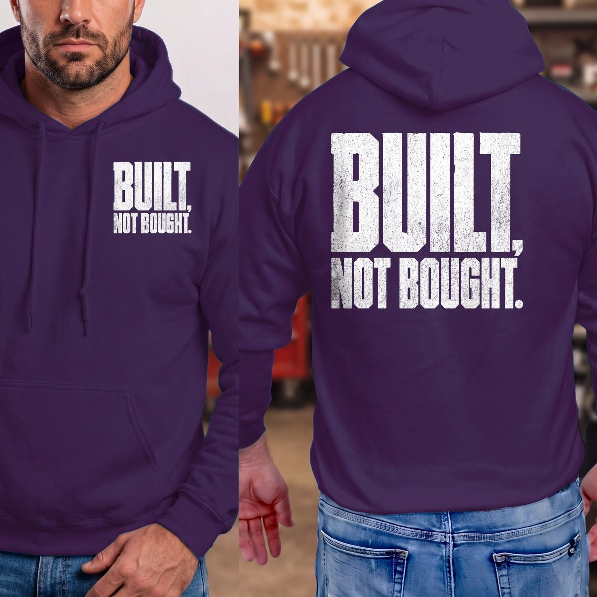 Purple | Front & Back