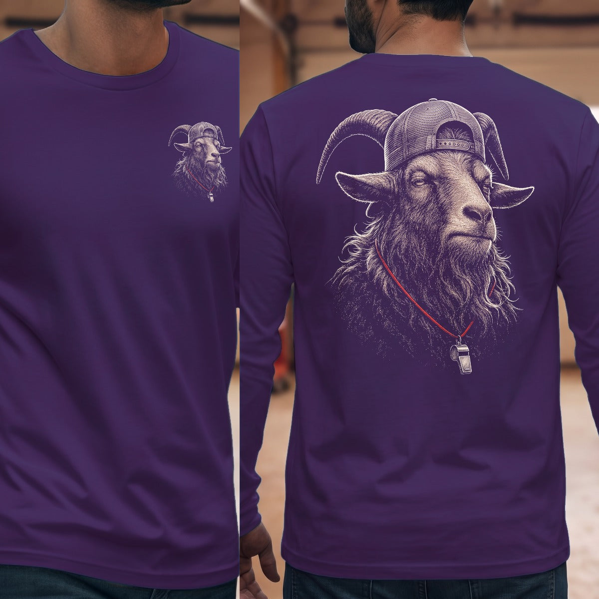 Purple | Front & Back