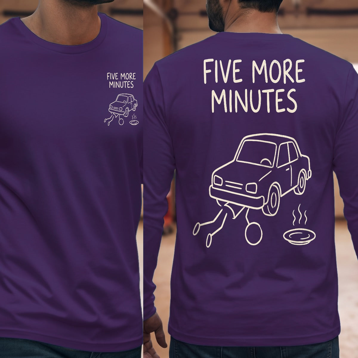 Purple | Front & Back