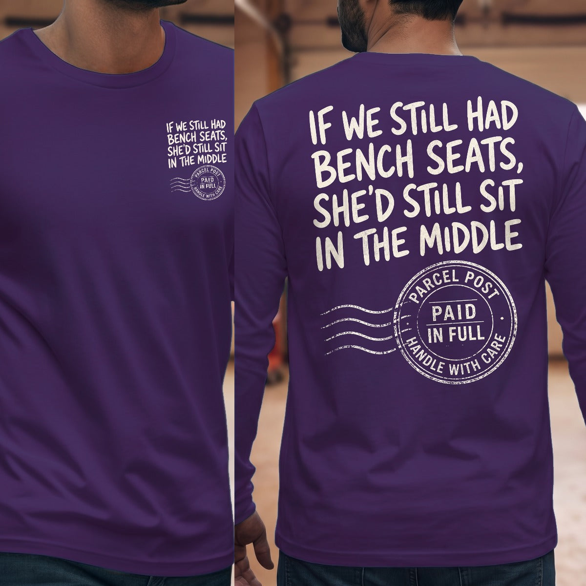 Purple | Front & Back