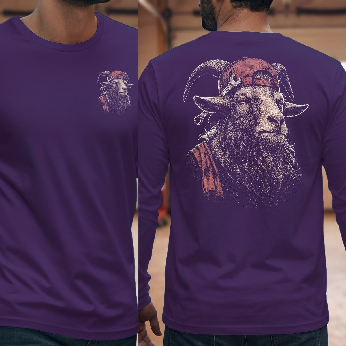 Purple | Front & Back