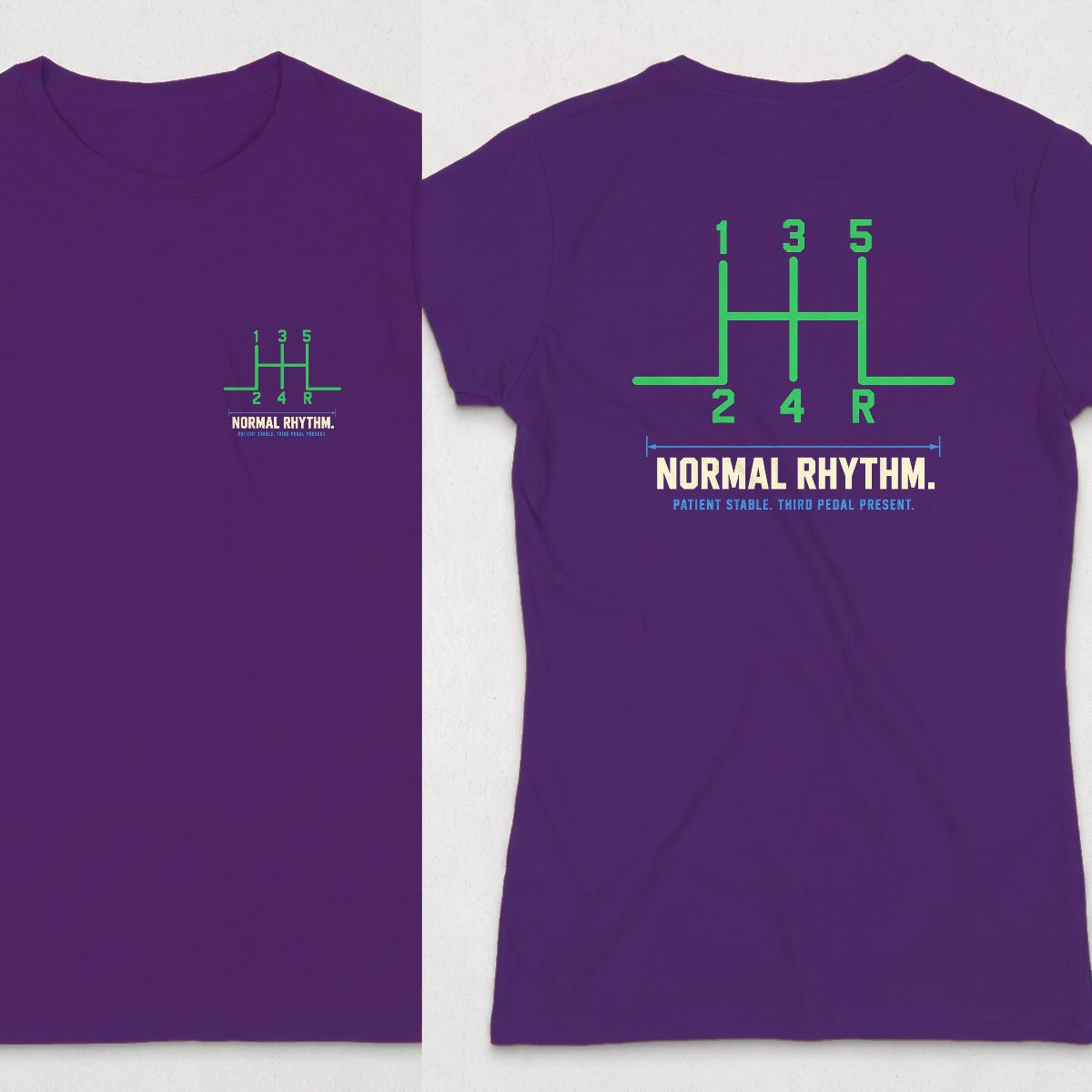 Purple | Front & Back