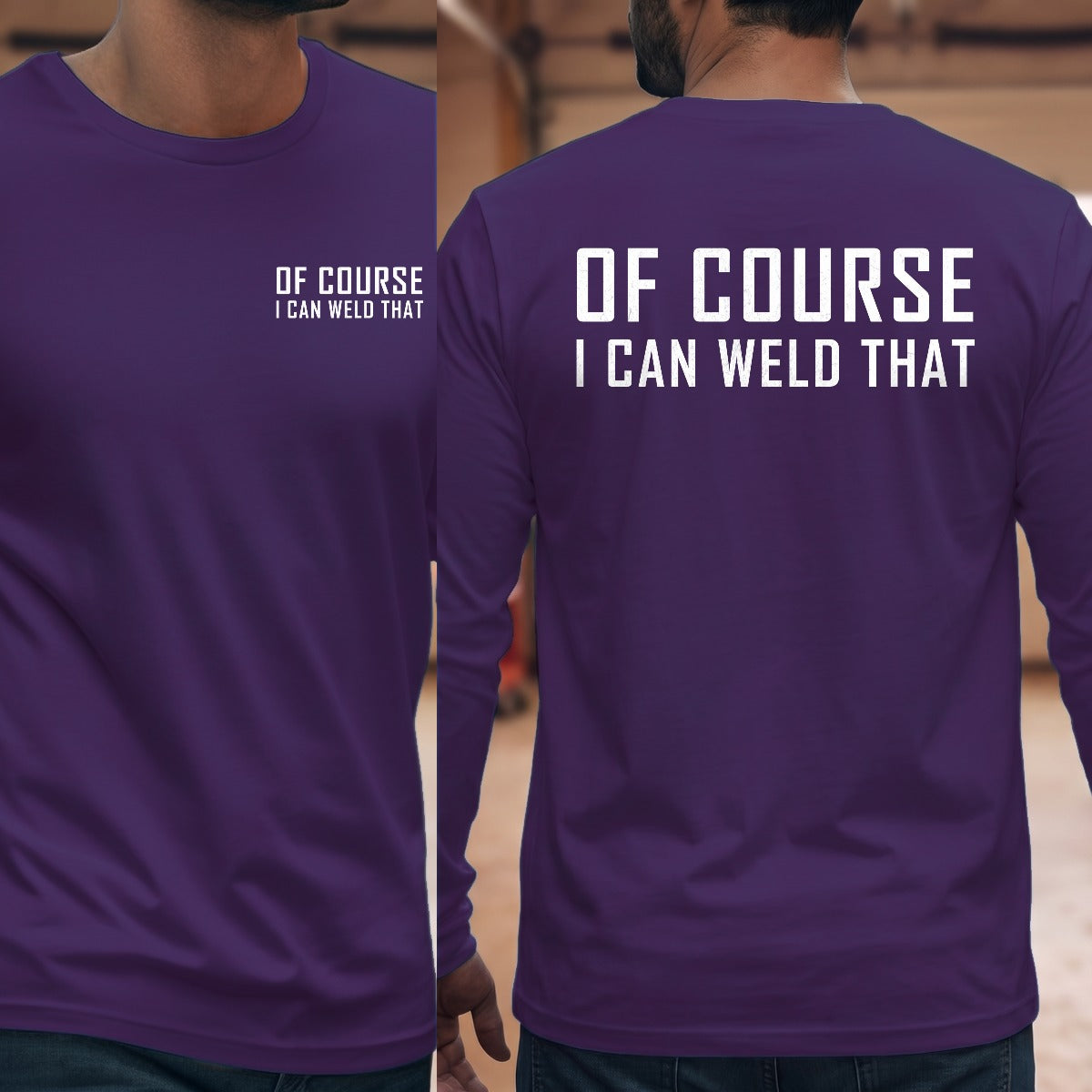 Purple | Front & Back