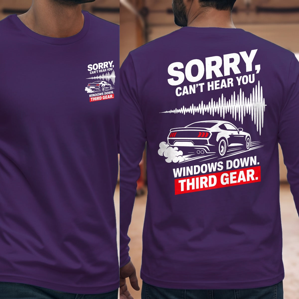 Purple | Front & Back