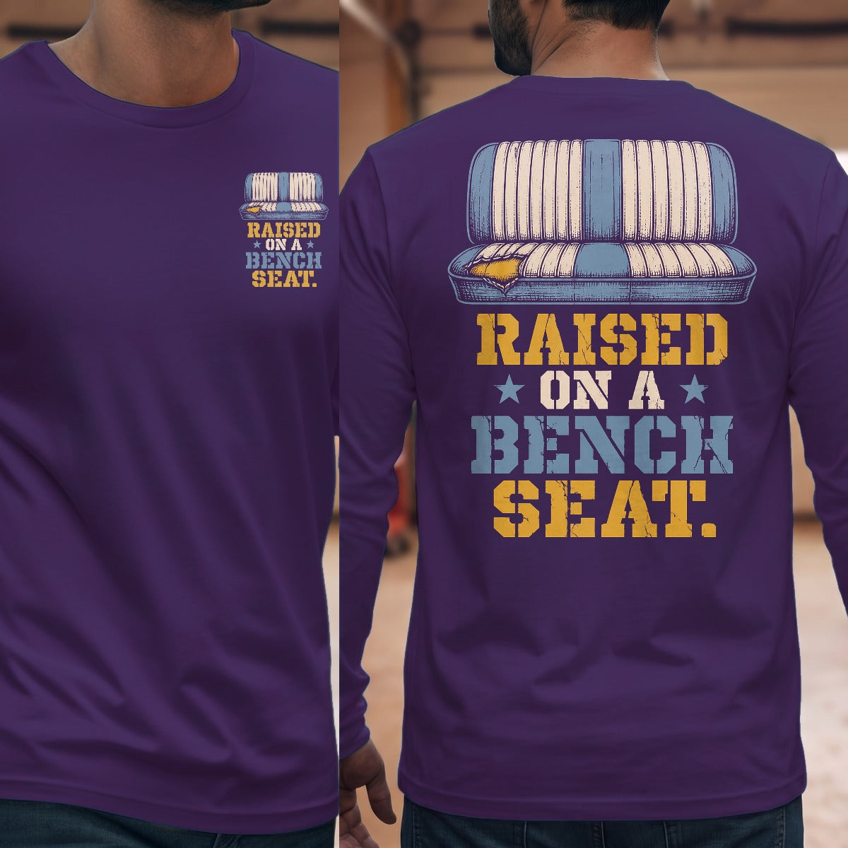 Purple | Front & Back