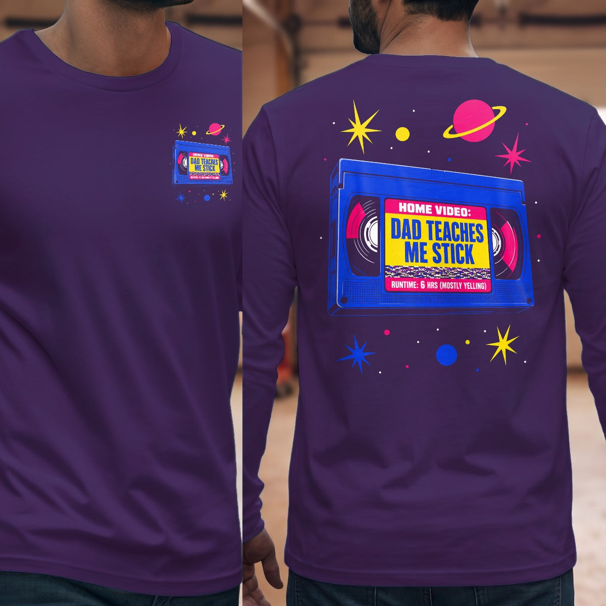 Purple | Front & Back