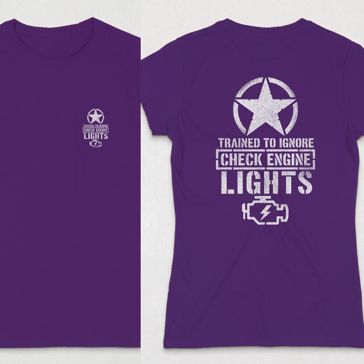 Purple | Front & Back