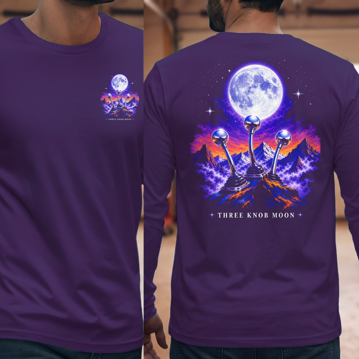 Purple | Front & Back