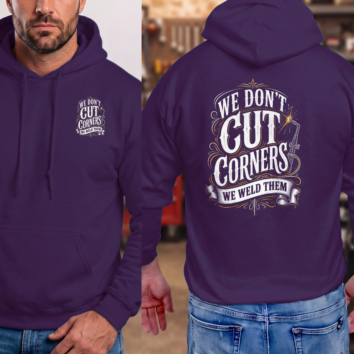 Purple | Front & Back