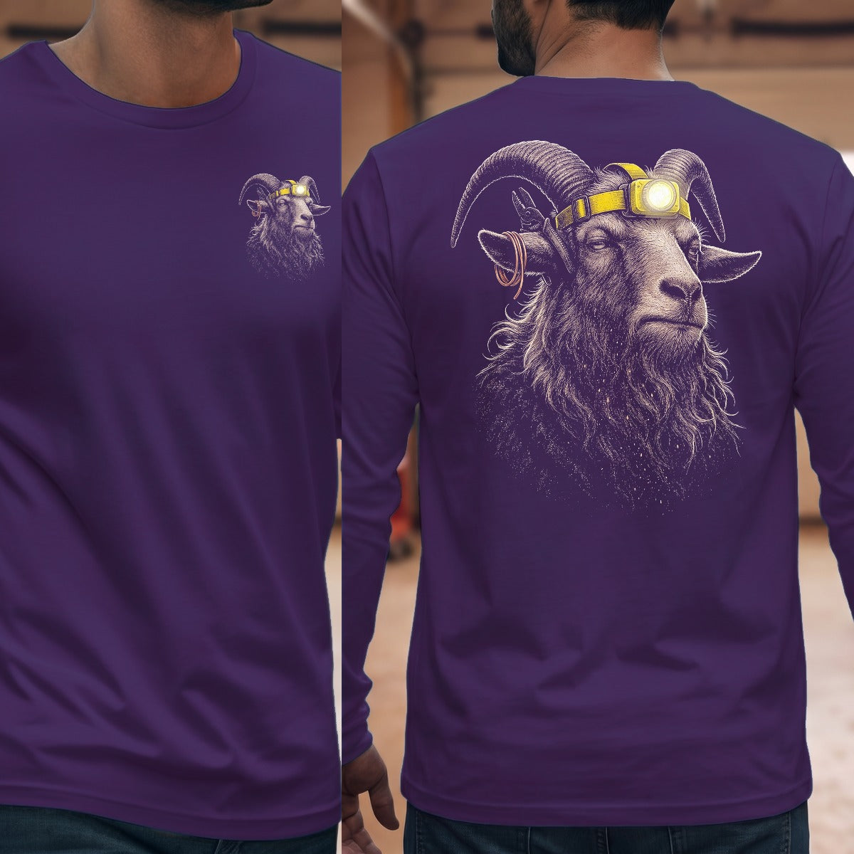 Purple | Front & Back