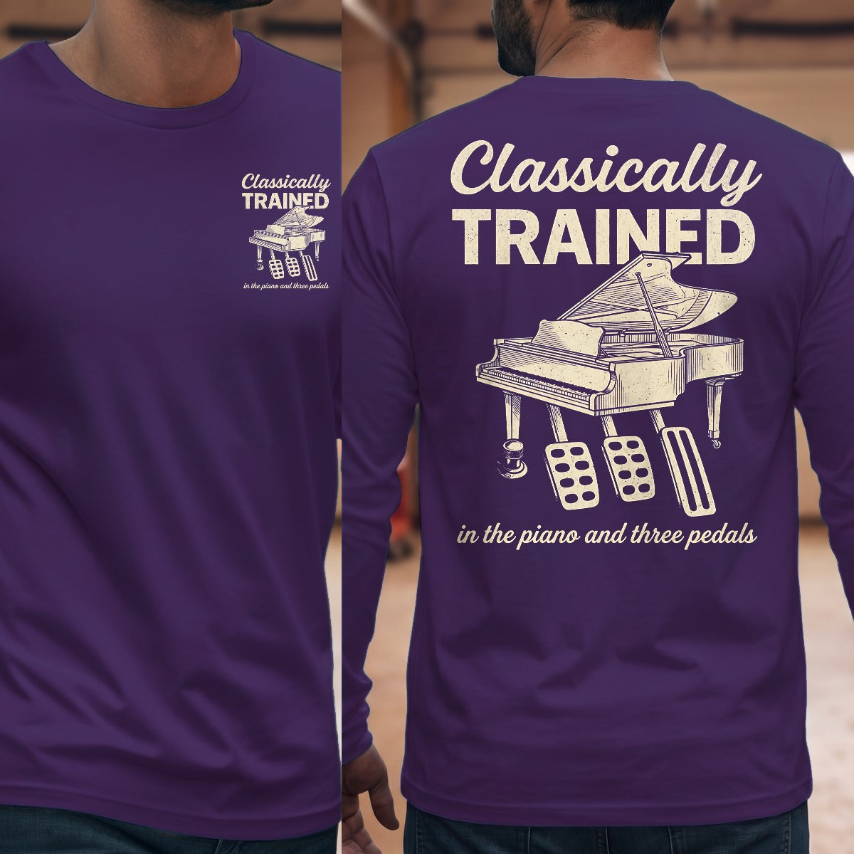 Purple | Front & Back