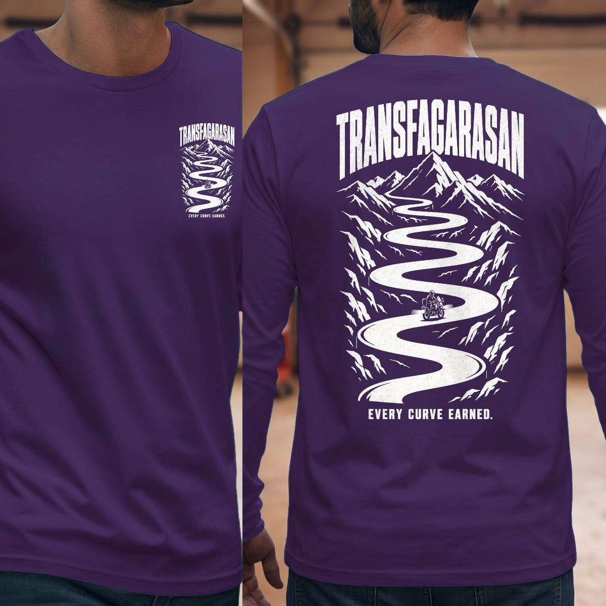 Purple | Front & Back