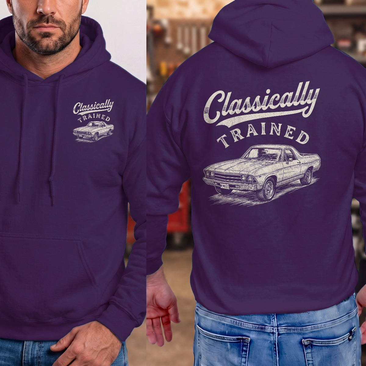 Purple | Front & Back