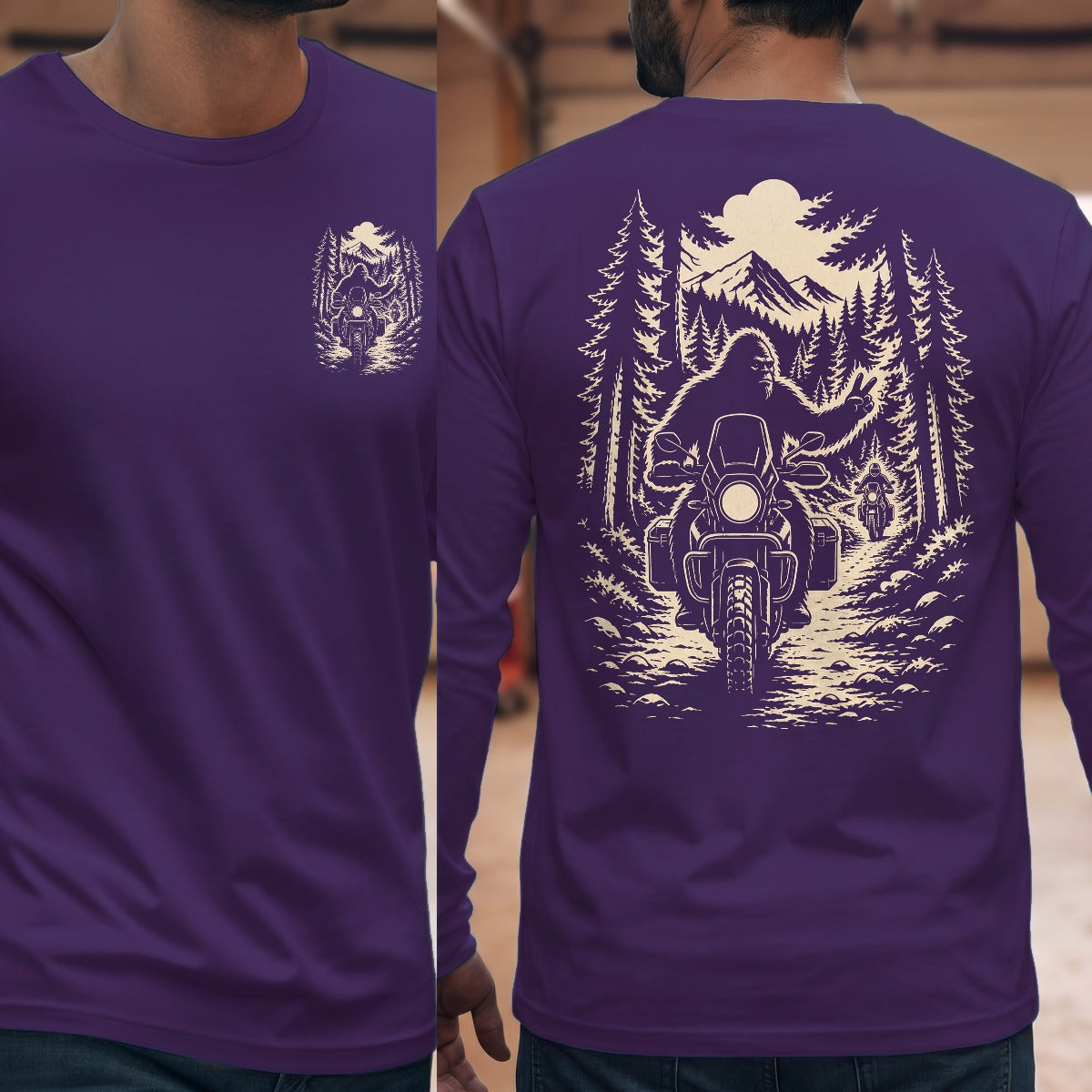 Purple | Front & Back