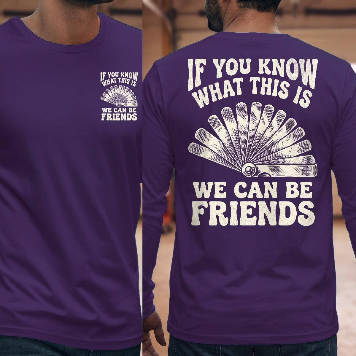 Purple | Front & Back