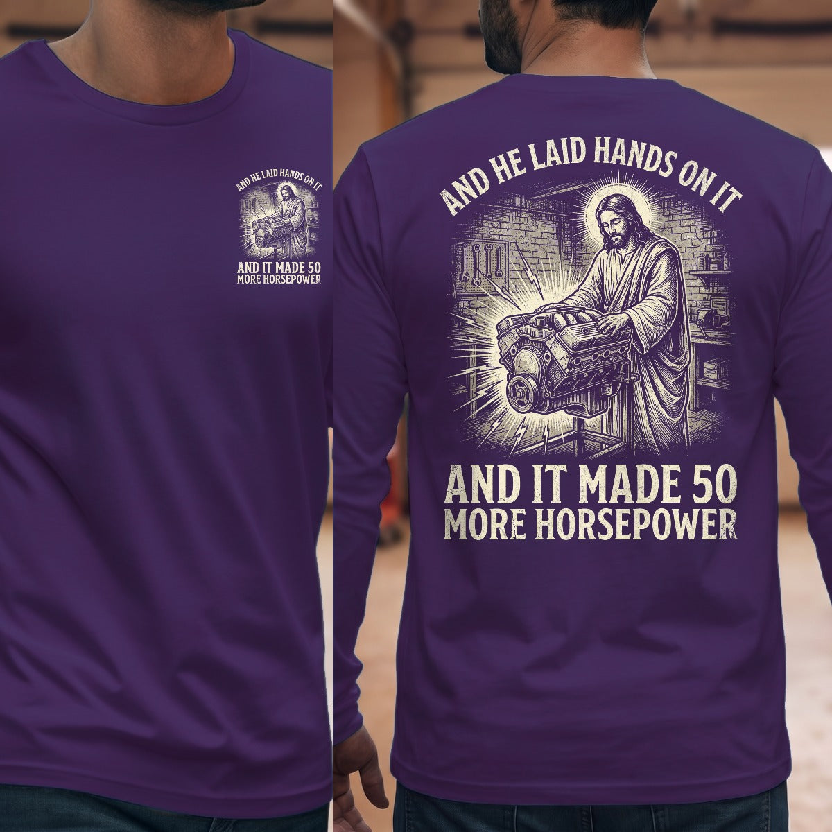 Purple | Front & Back