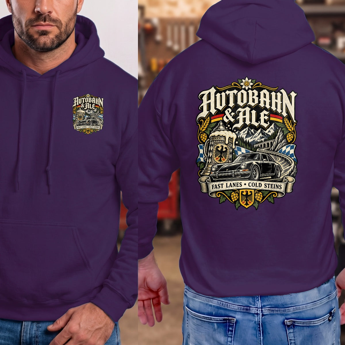 Purple | Front & Back