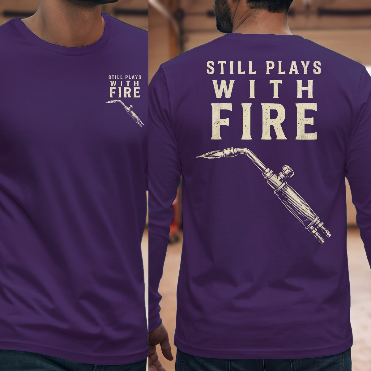 Purple | Front & Back
