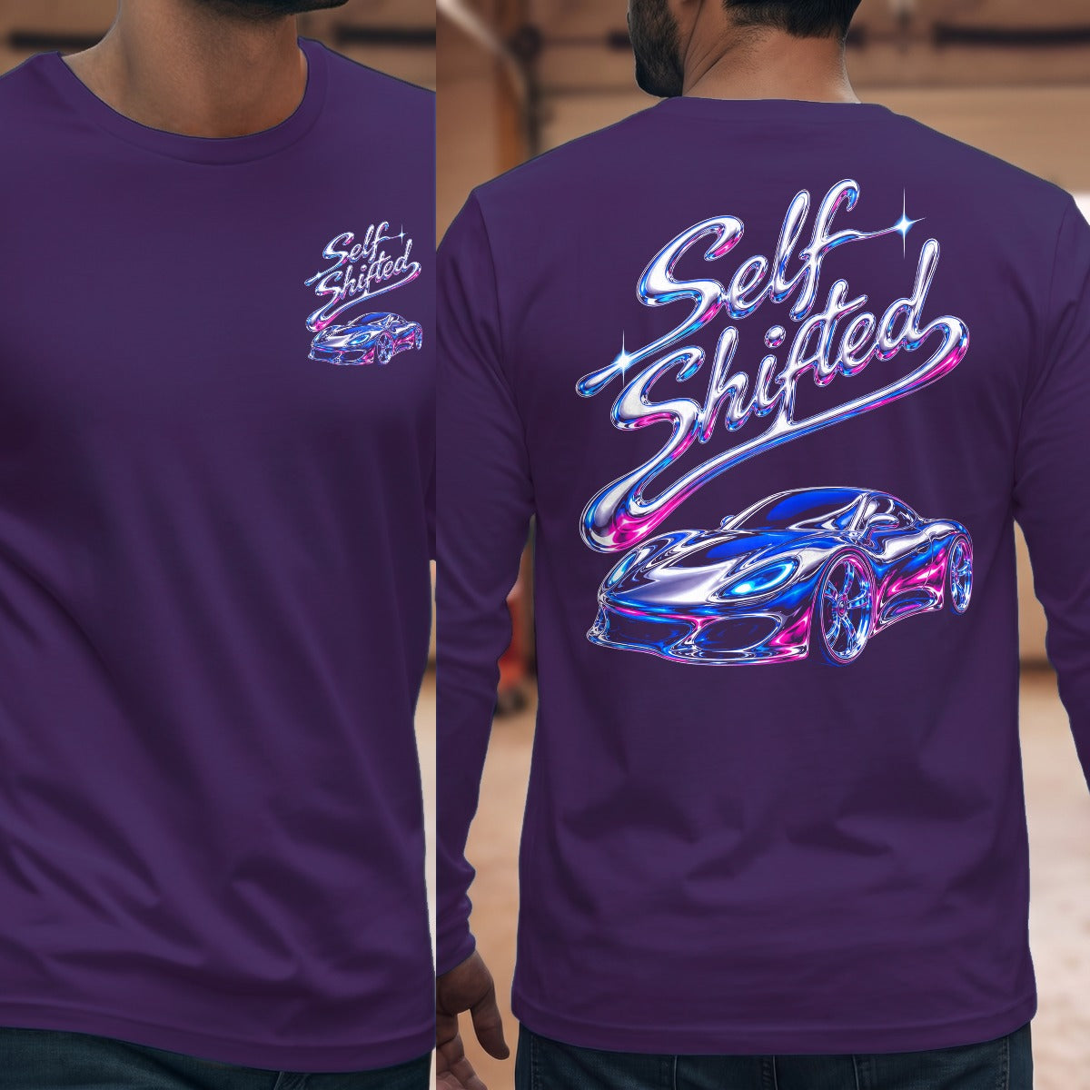 Purple | Front & Back