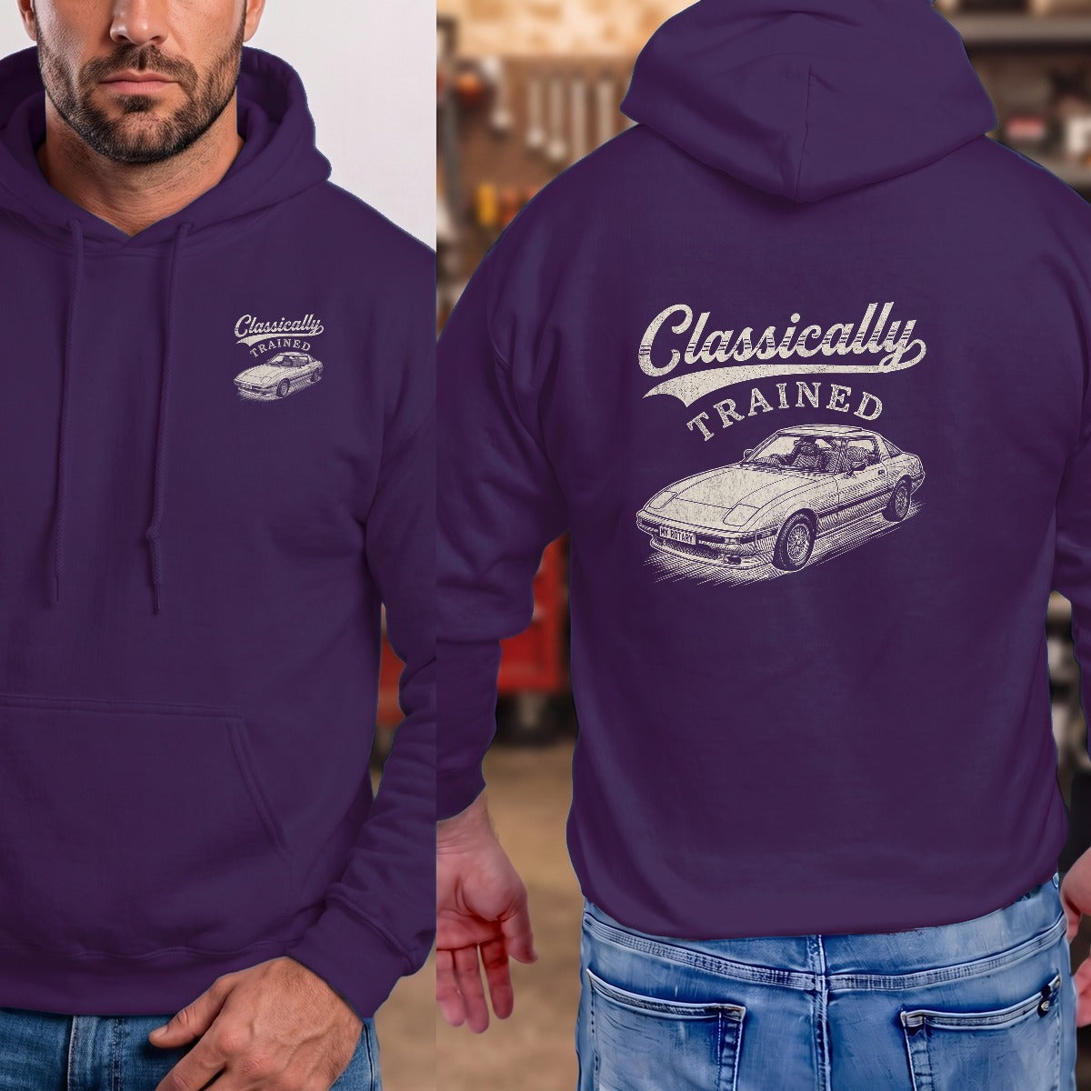 Purple | Front & Back