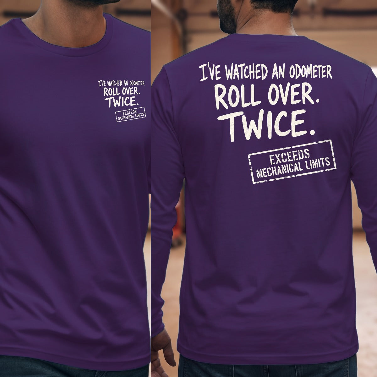 Purple | Front & Back