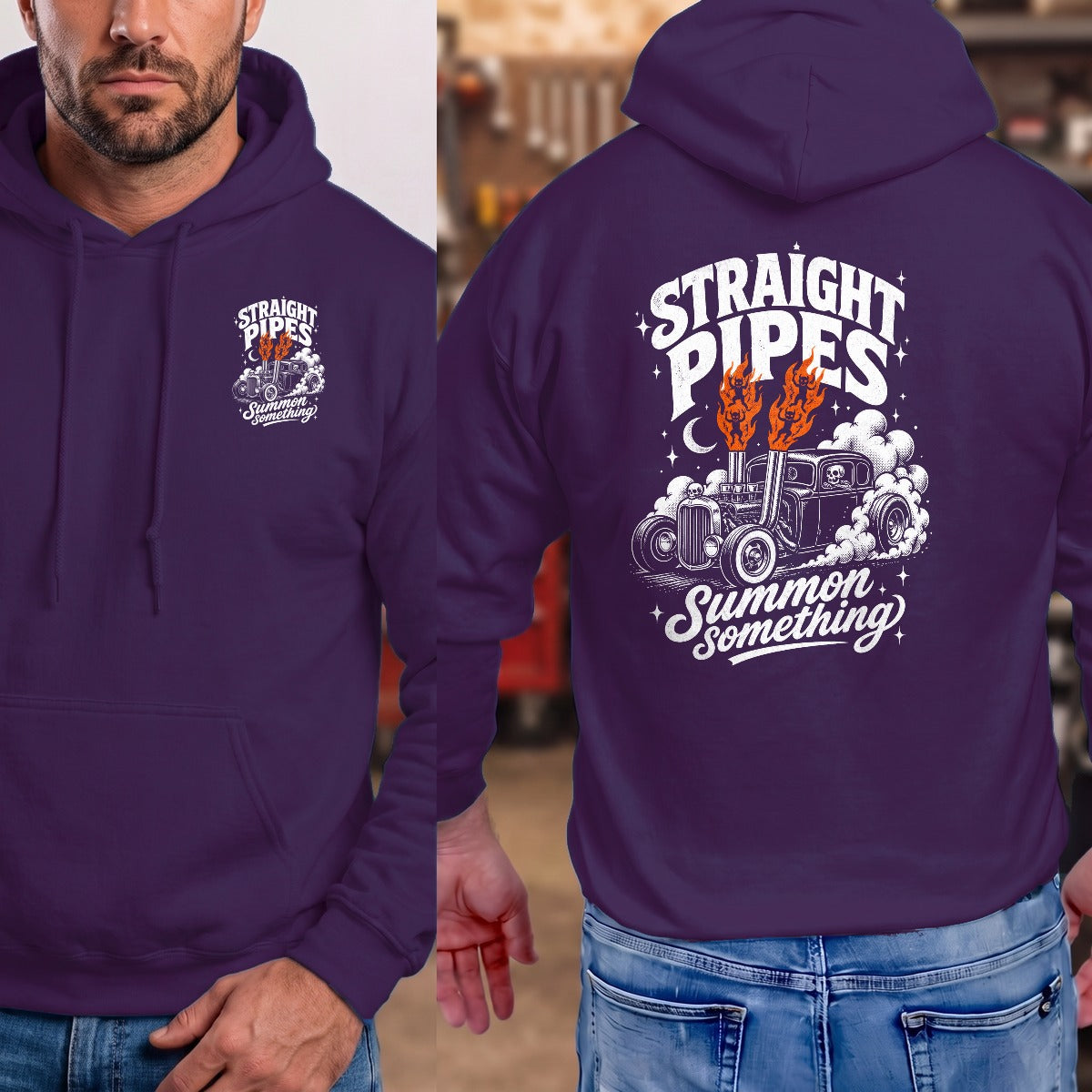 Purple | Front & Back
