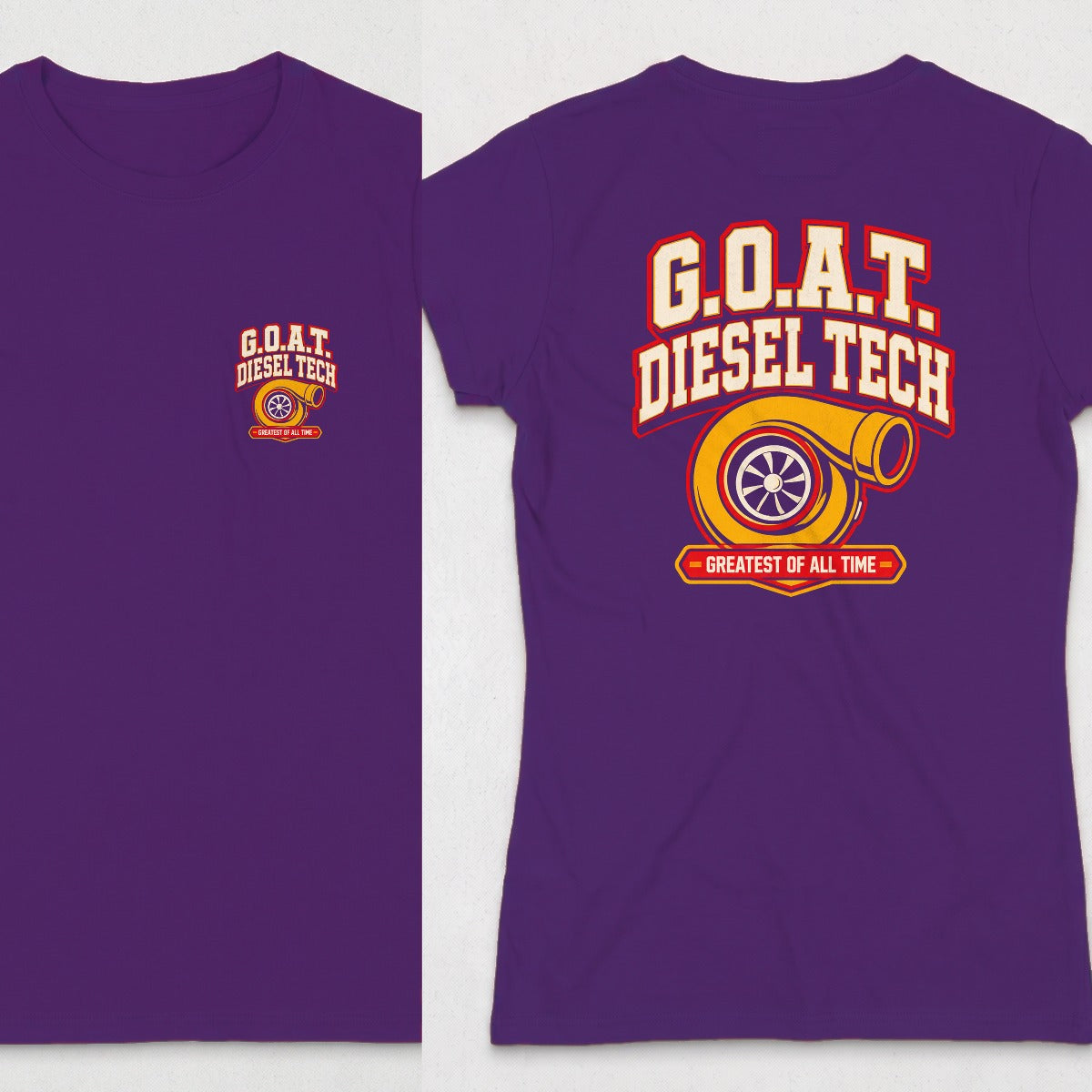Purple | Front & Back