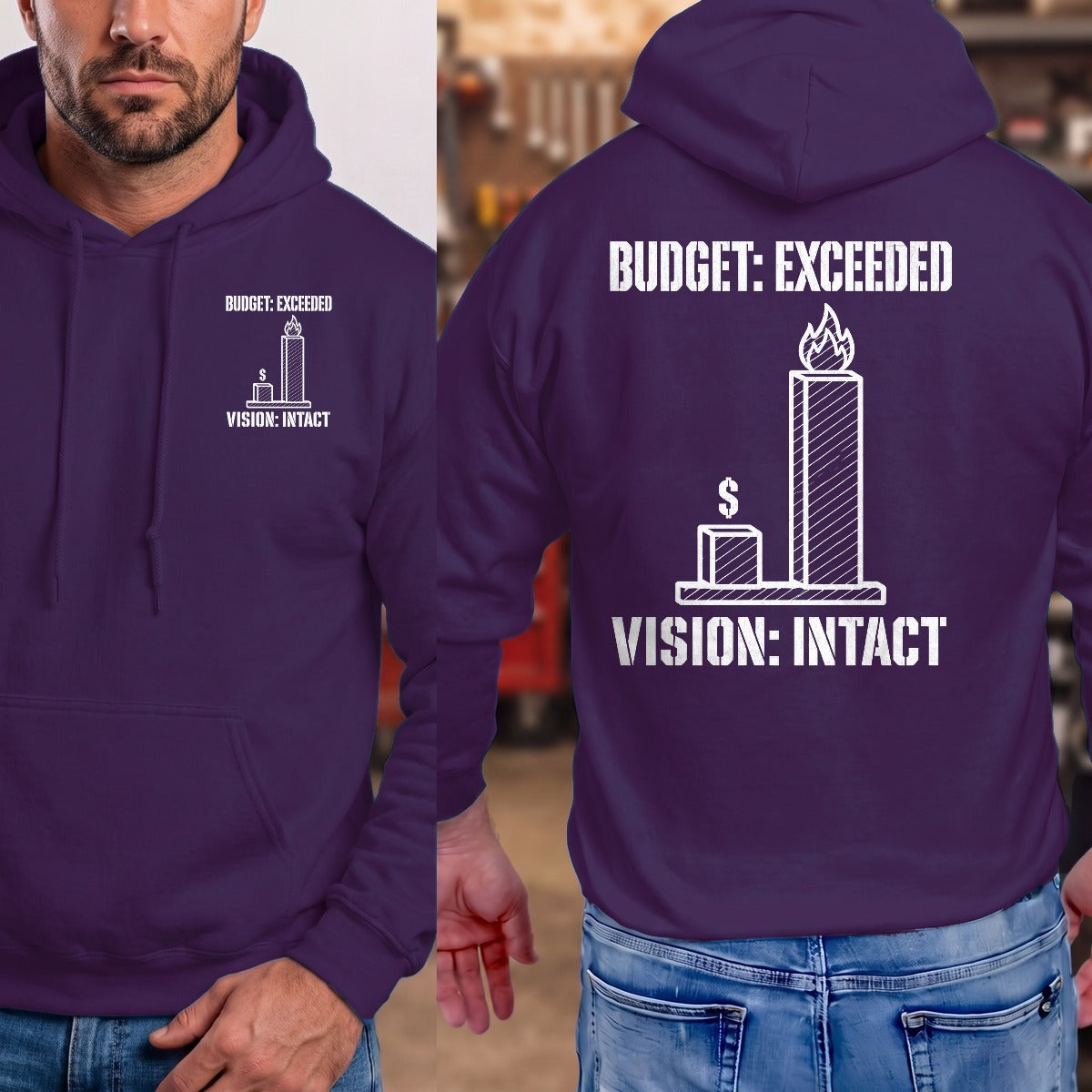 Purple | Front & Back