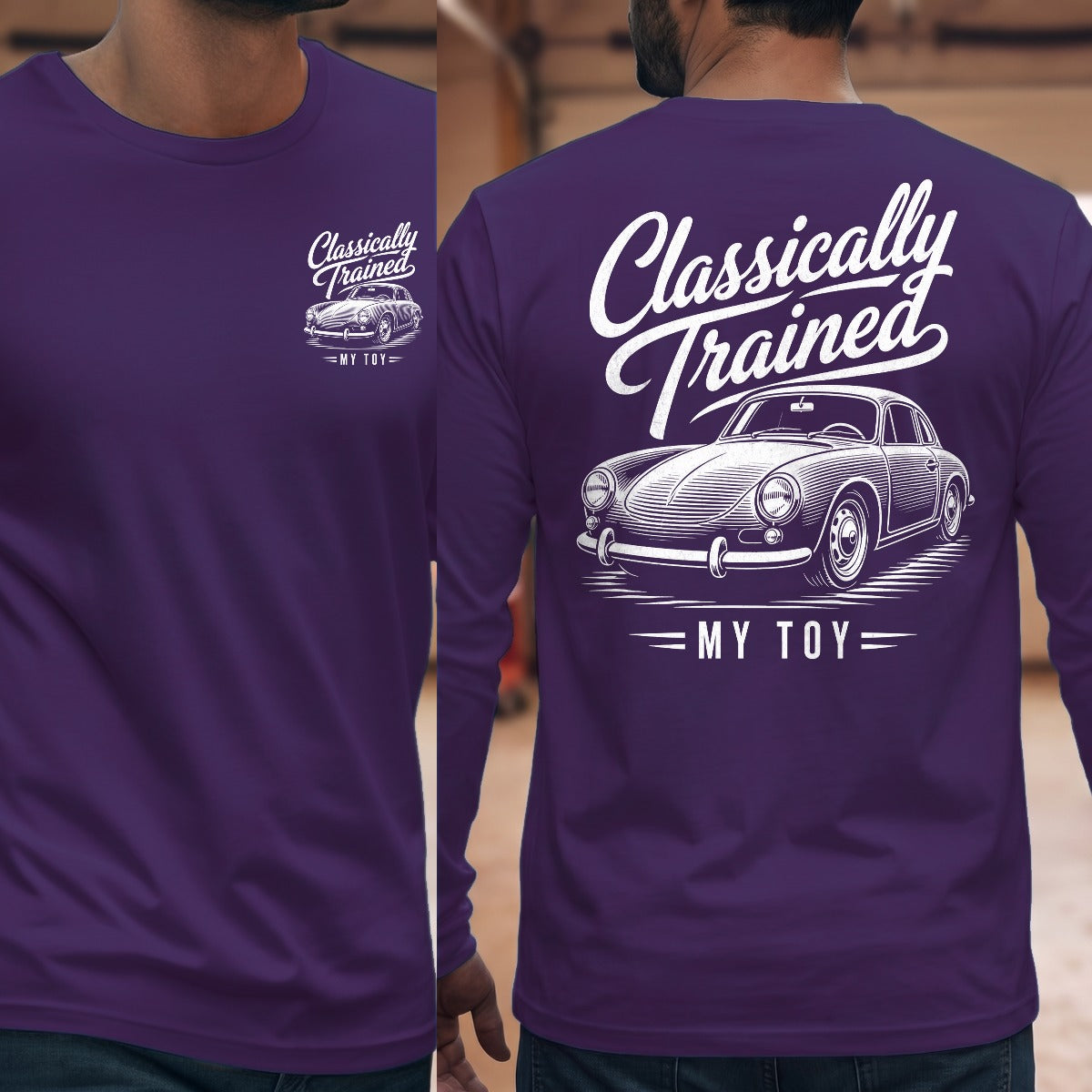Purple | Front & Back