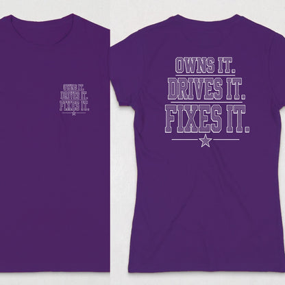 Purple | Front & Back